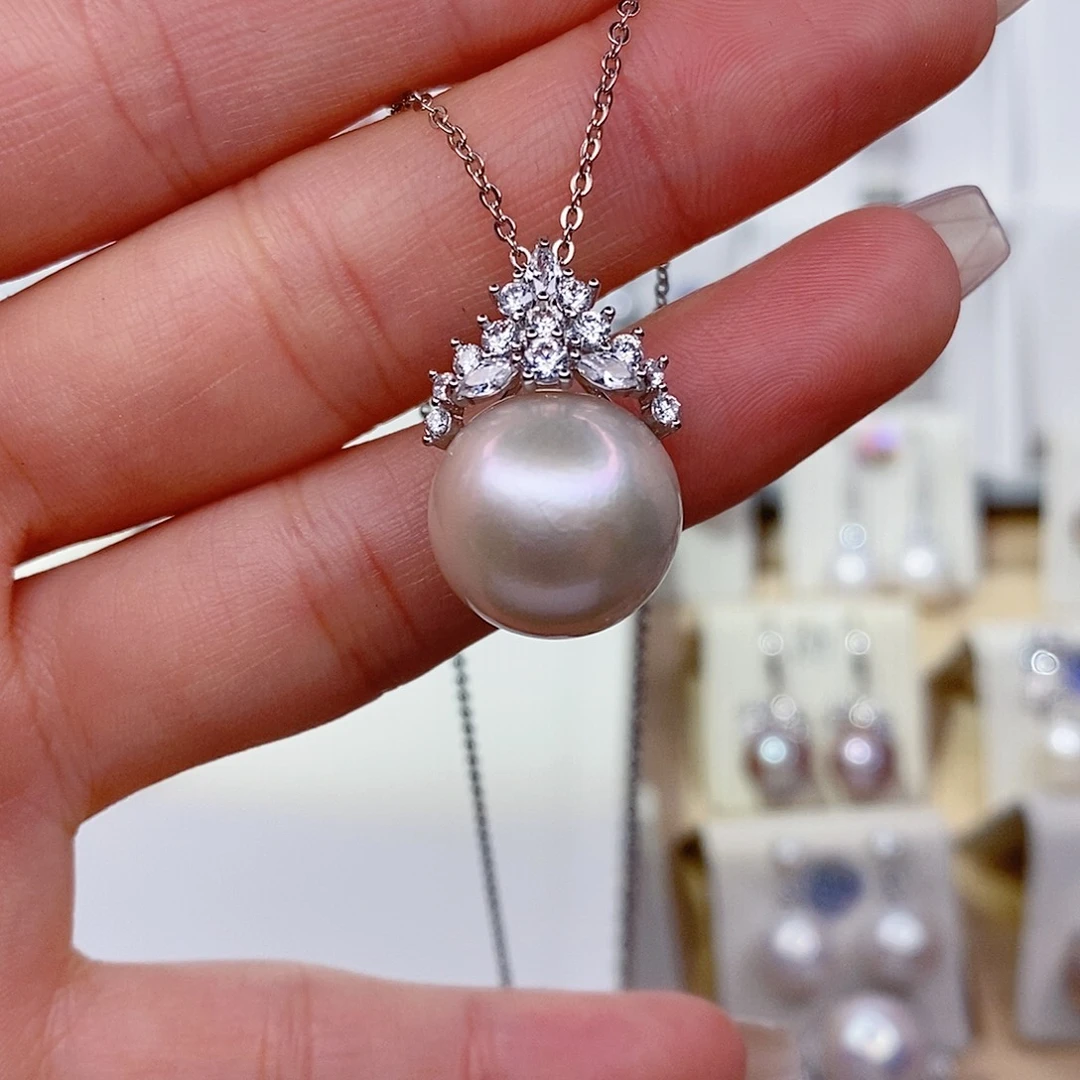 淡水珍珠吊坠(赠链)未镶嵌14➕