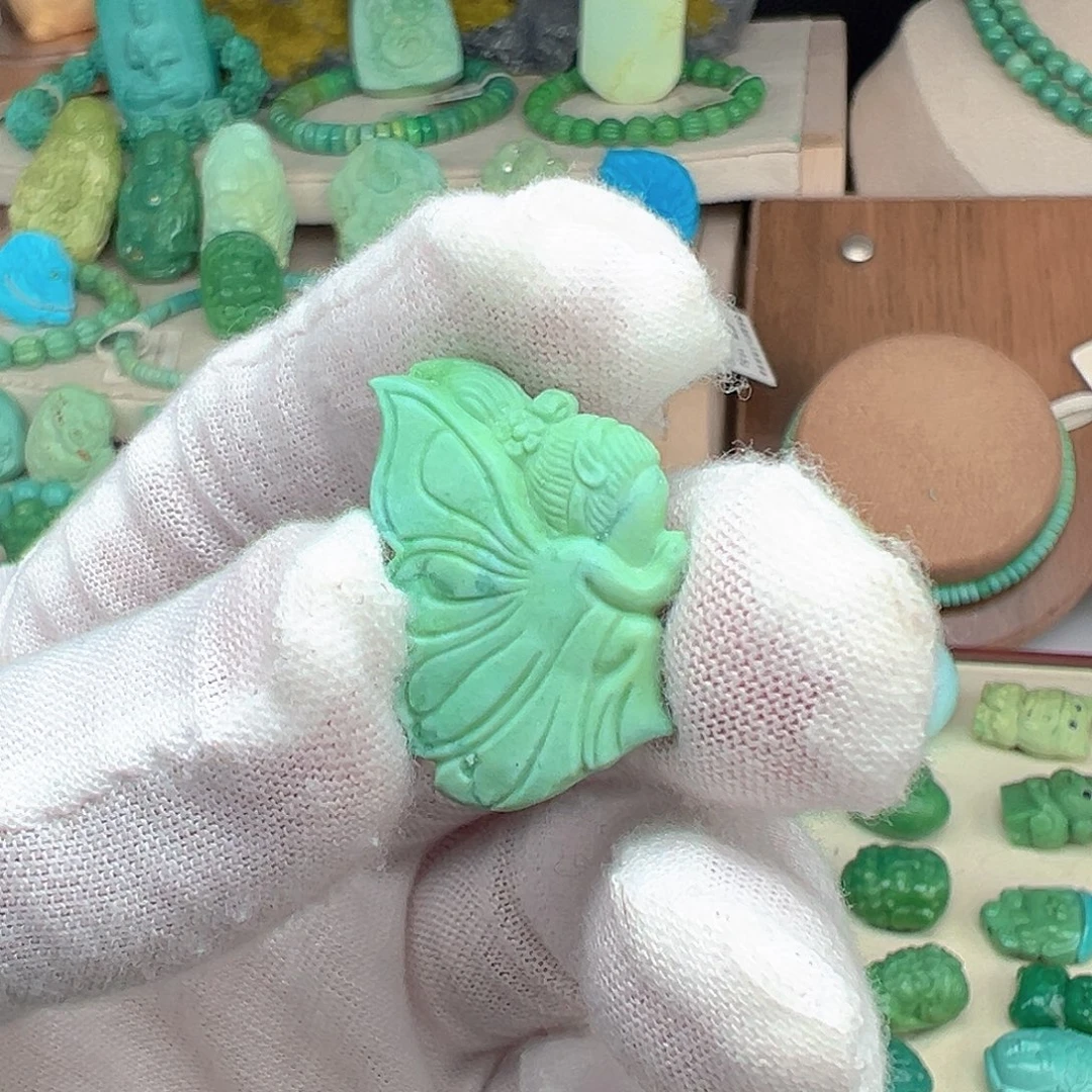 绿松石未镶嵌主播夏