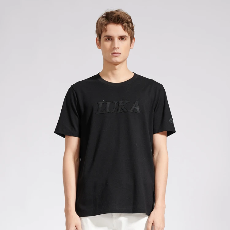 路卡迪龙男士户外圆领春夏运动T恤-181221153