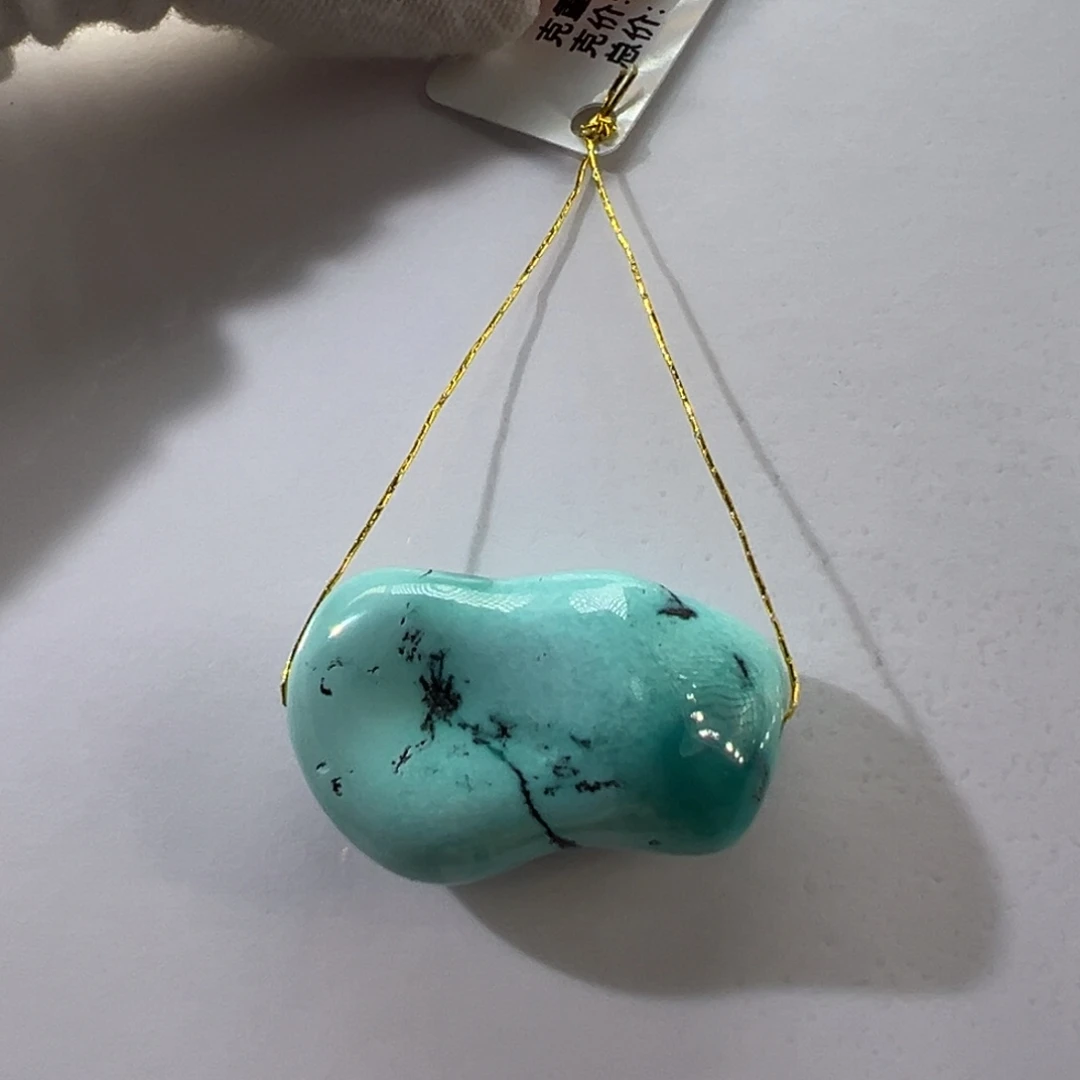 绿松石未镶嵌挂件