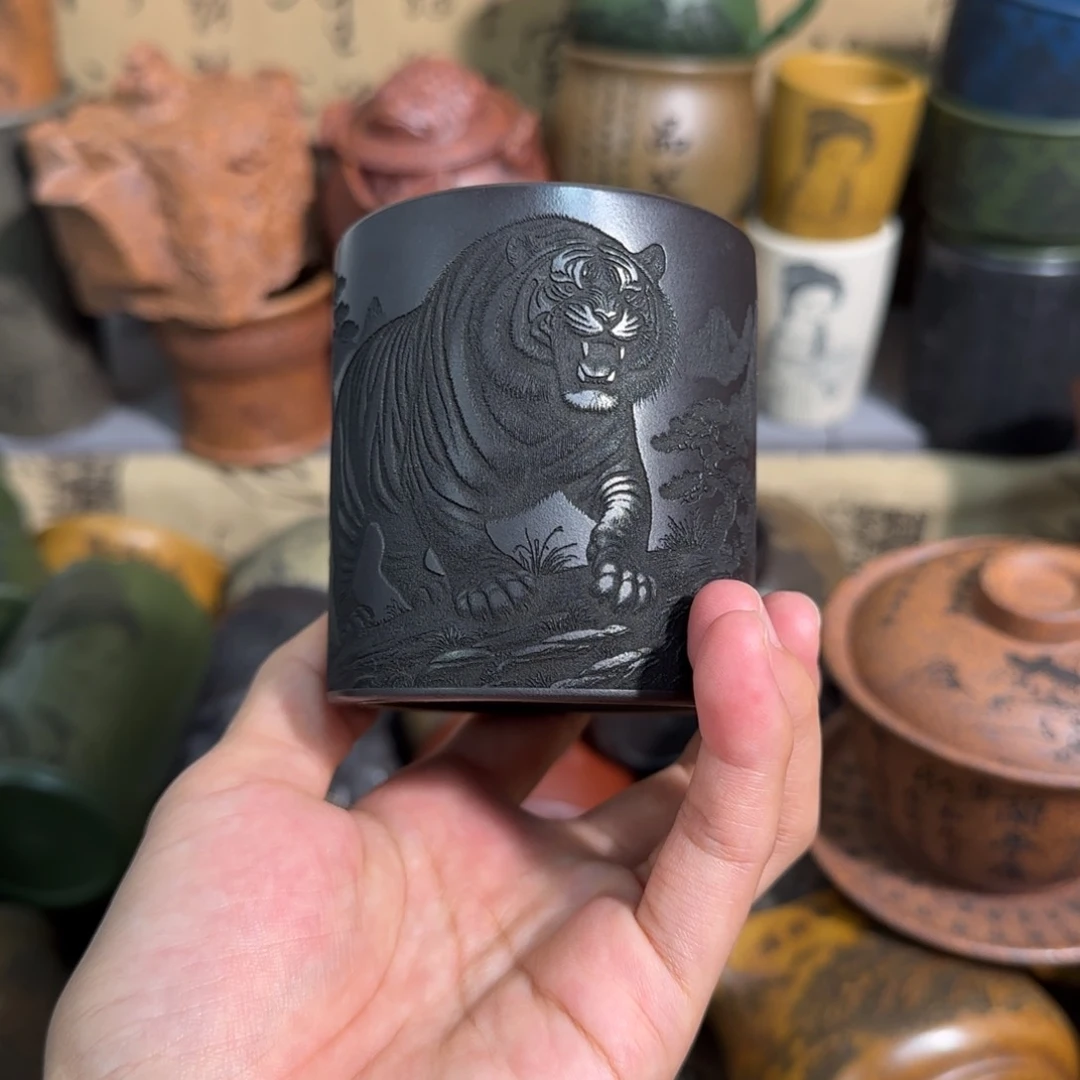 茶杯紫砂宜兴紫砂茶具