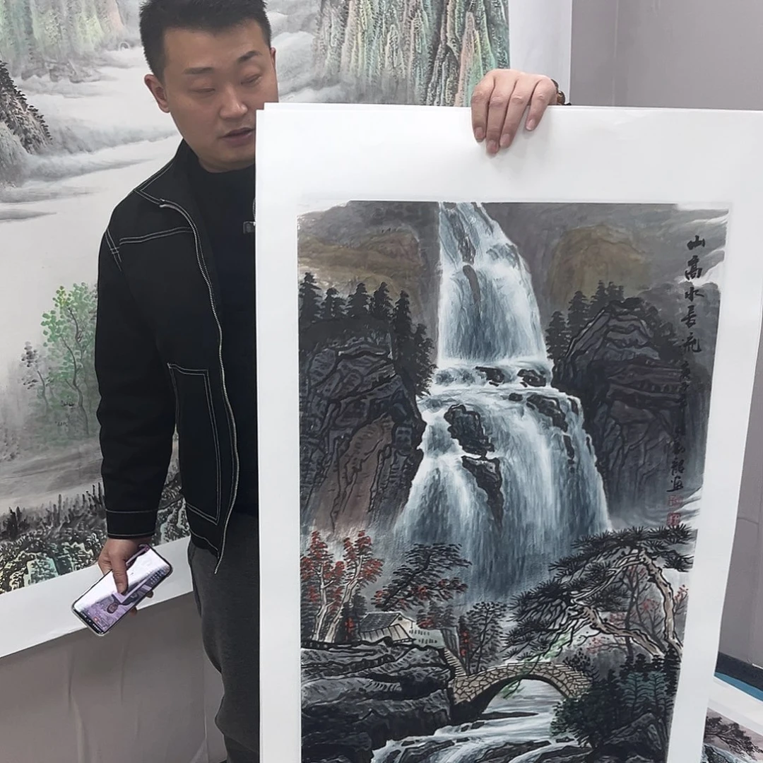 国画宣纸国画纯手绘