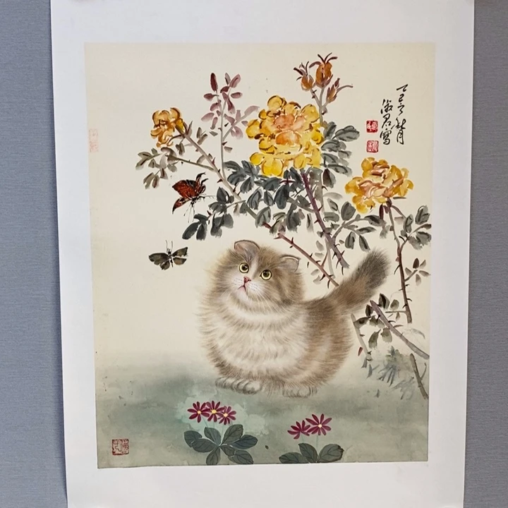 国画亲笔手绘原创