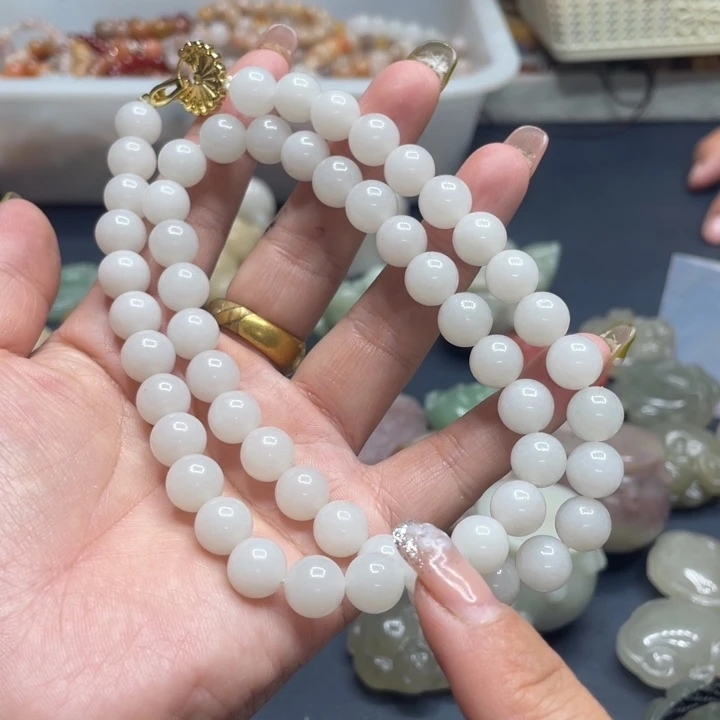 合金手链石英质玉