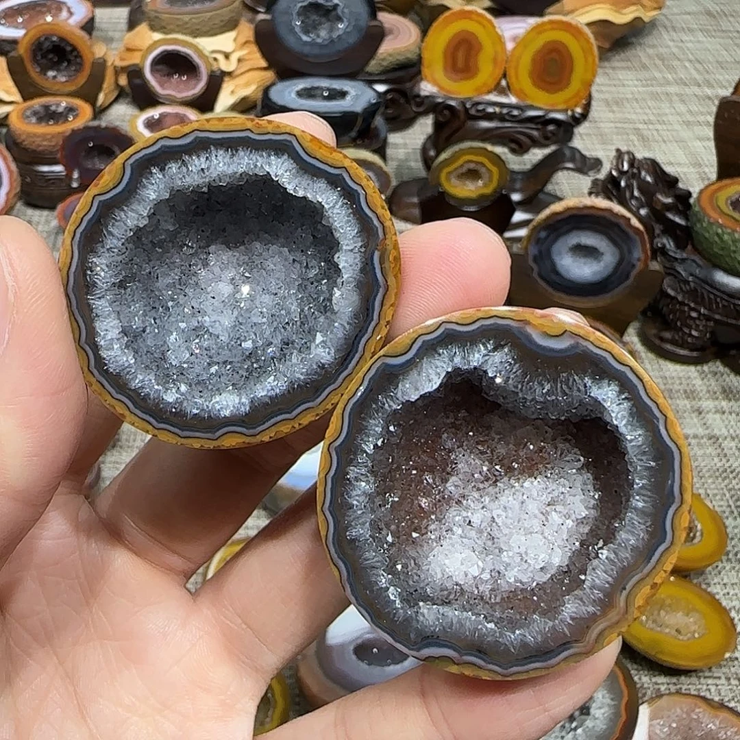 玛瑙/玉髓未镶嵌摆件