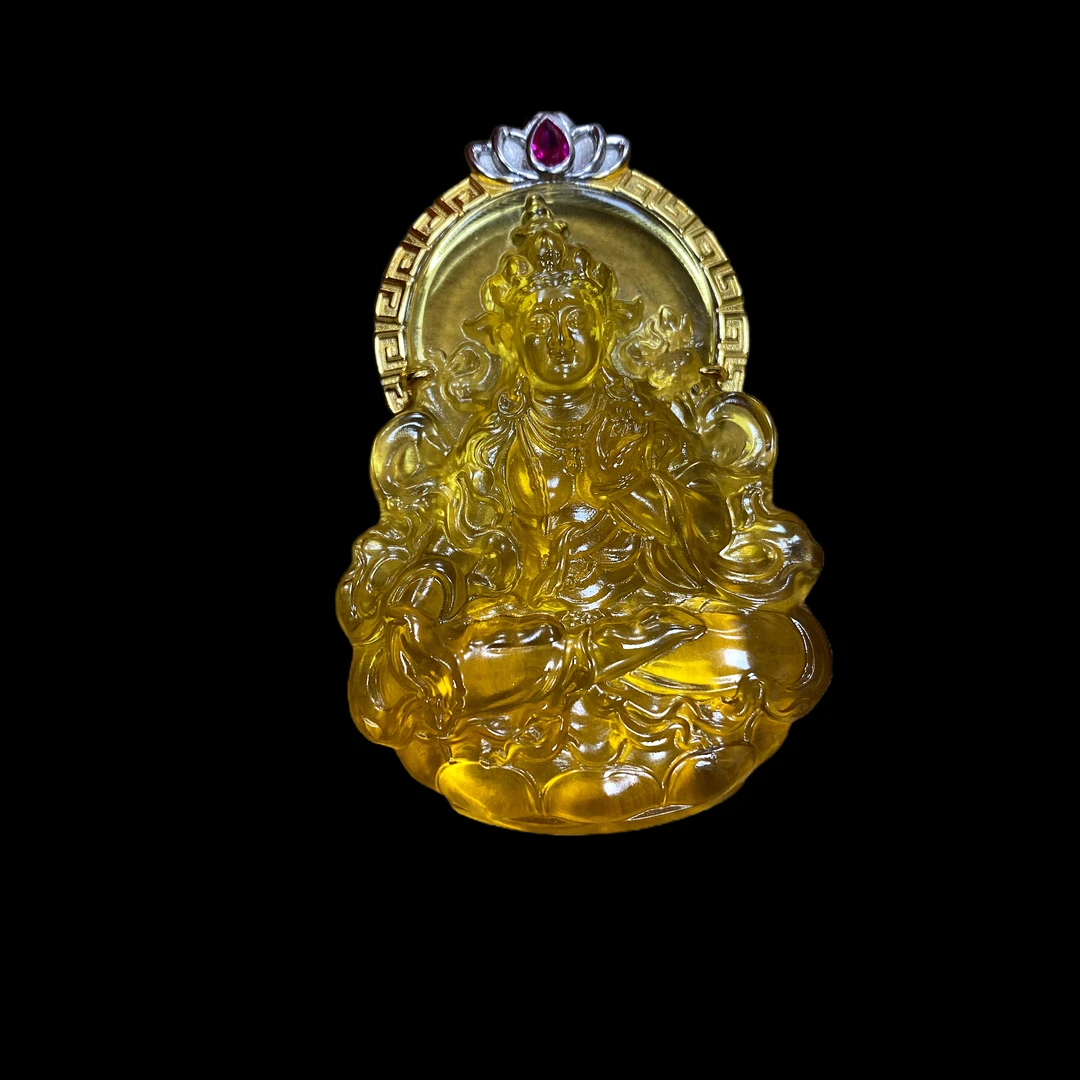 V7551琥珀吊坠（孤品）