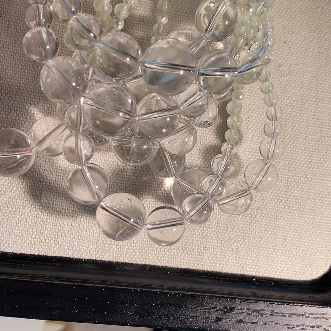 水晶手链未镶嵌多样性发一