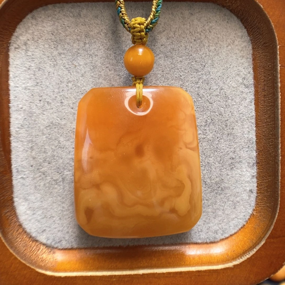 未镶嵌颈饰蜜蜡蜜蜡