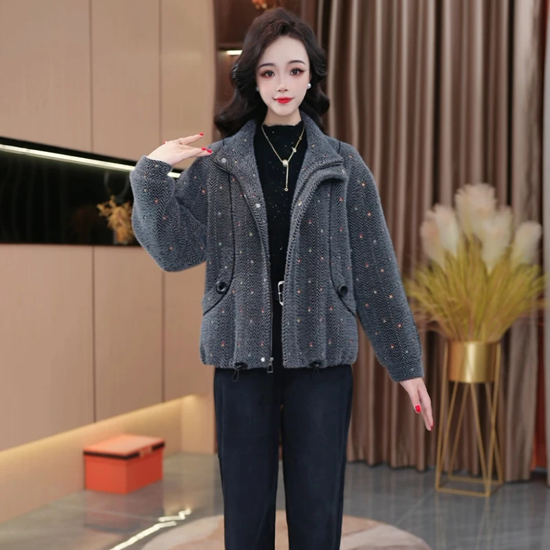 秋季新款优雅气质女装时尚休闲短外套【321#】