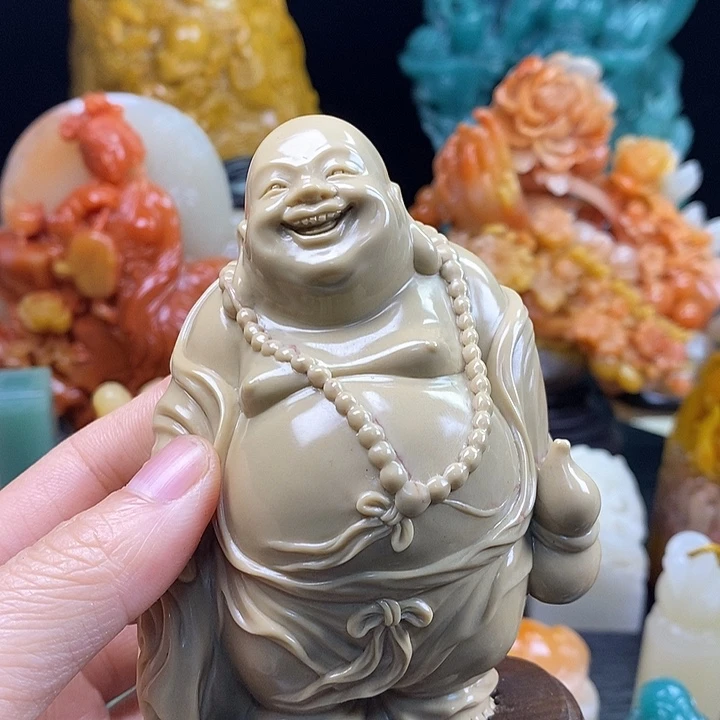 贾***乡寿山石其他八方来财……………………