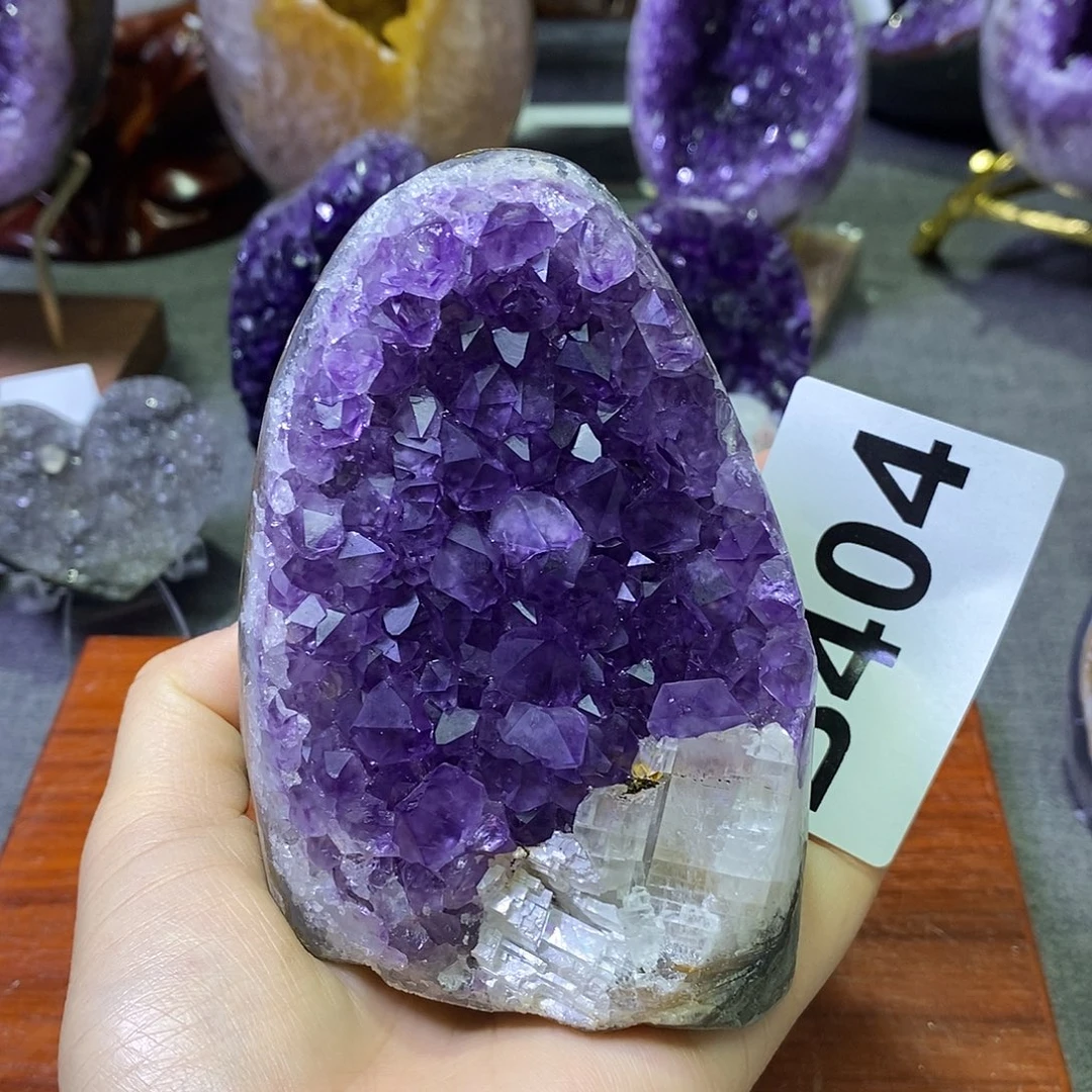 珠宝半成品紫晶未镶嵌