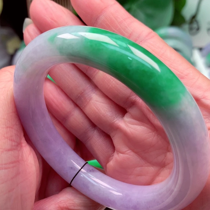 ****宝翡翠未镶嵌手镯天然翡翠手镯