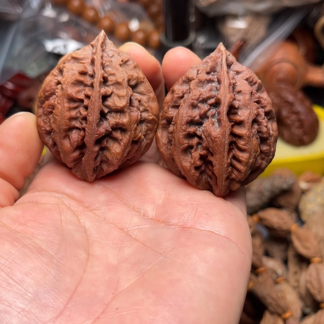 手串文玩核桃瑕疵磕59