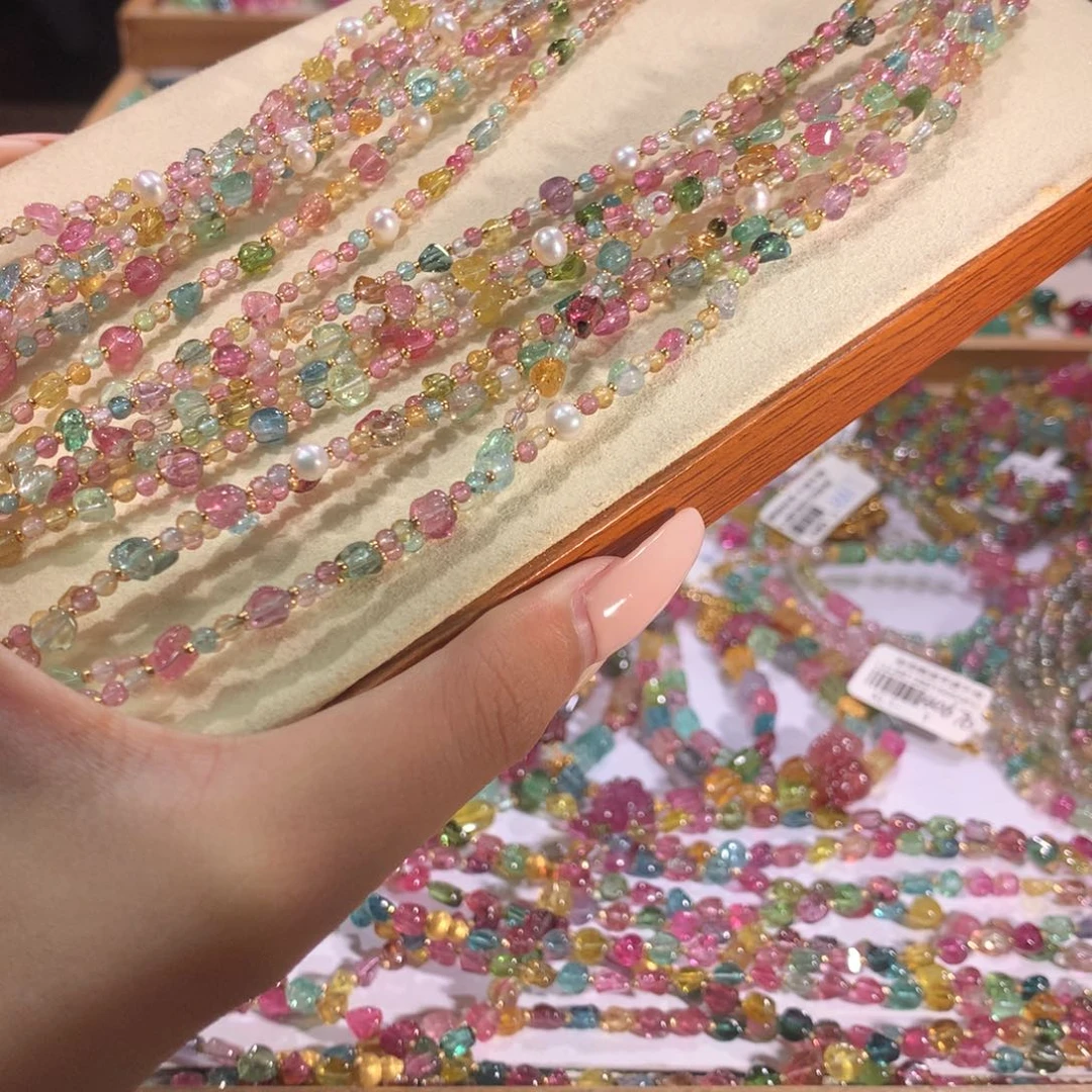 手串未镶嵌碧玺多样性发货其一