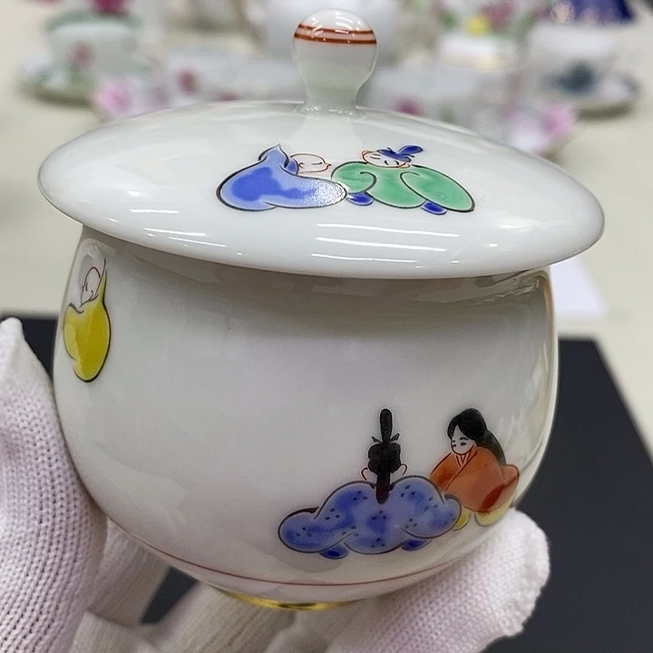 摆件口径深川瓷器