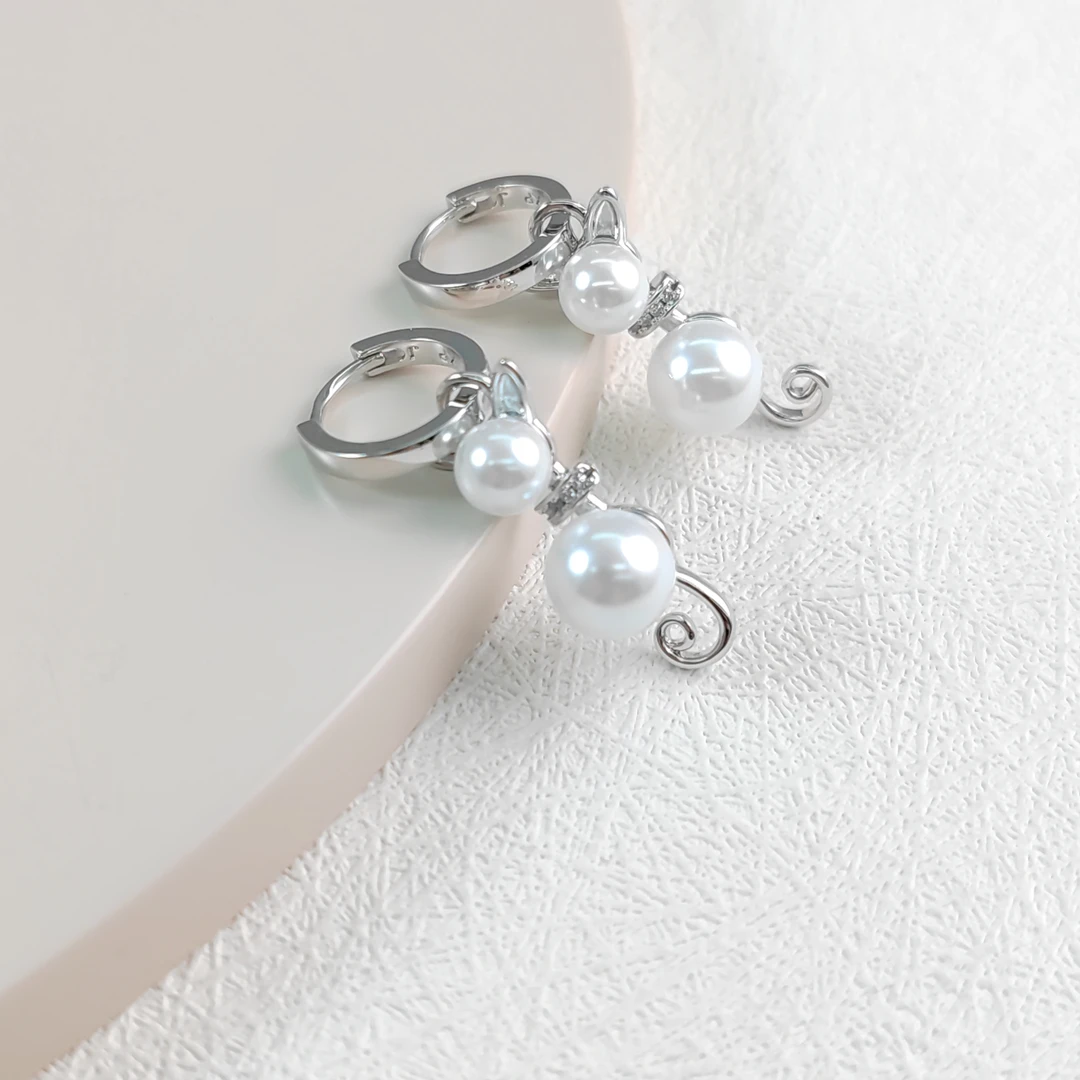 XUPING/旭平首饰 合金仿珍珠耳饰 春日小众设计 GDX X001078626