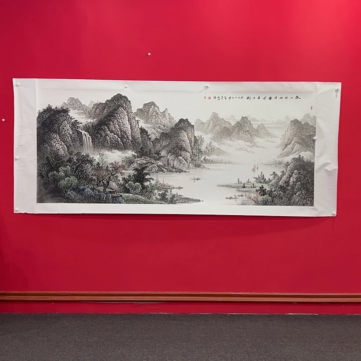 五***科国画杜平老师小八尺