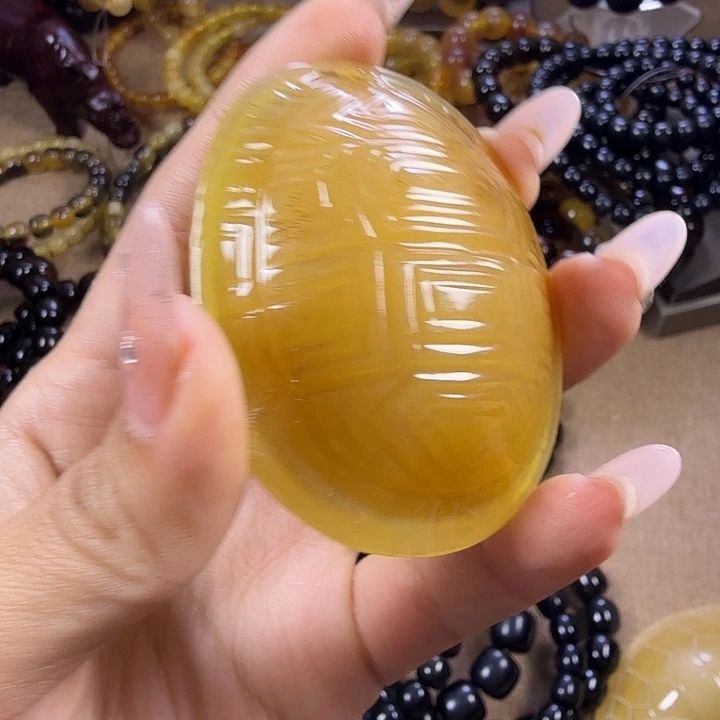 今***舍木质非金属龟甲纯蜜色