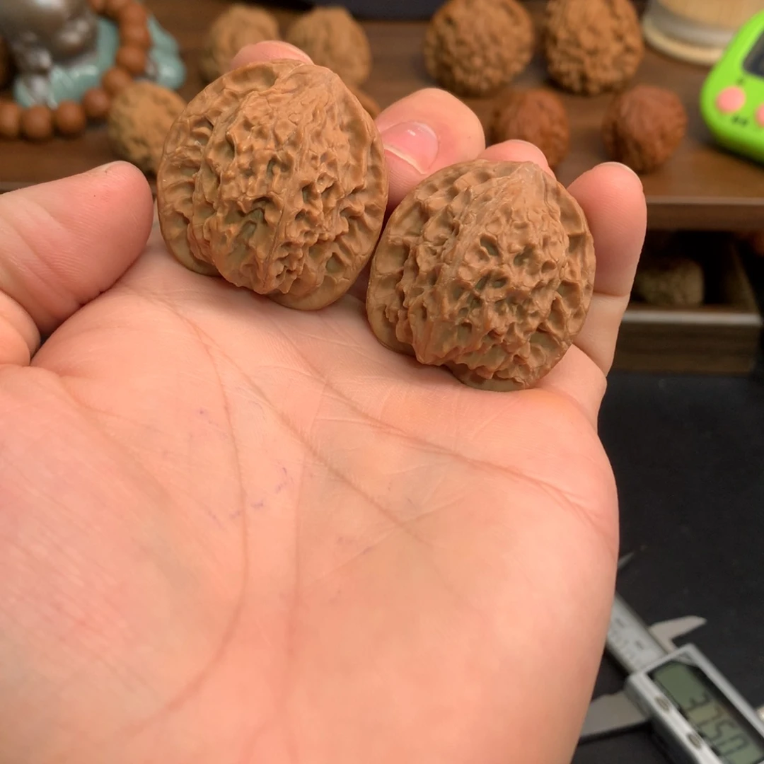 把件文玩核桃35平顶