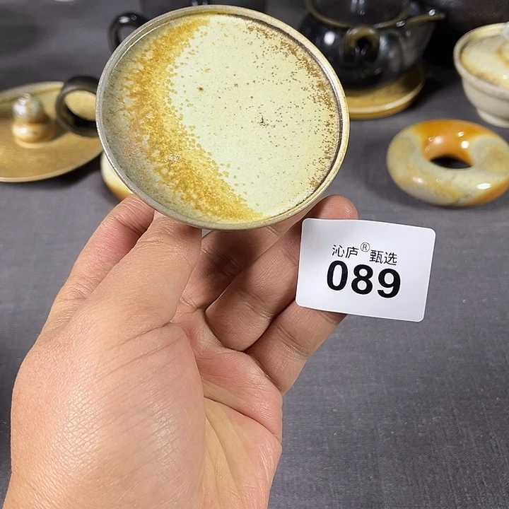 沁庐柴窑古法柴烧全手工茶具