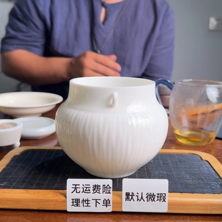 龙窑柴烧白色建水