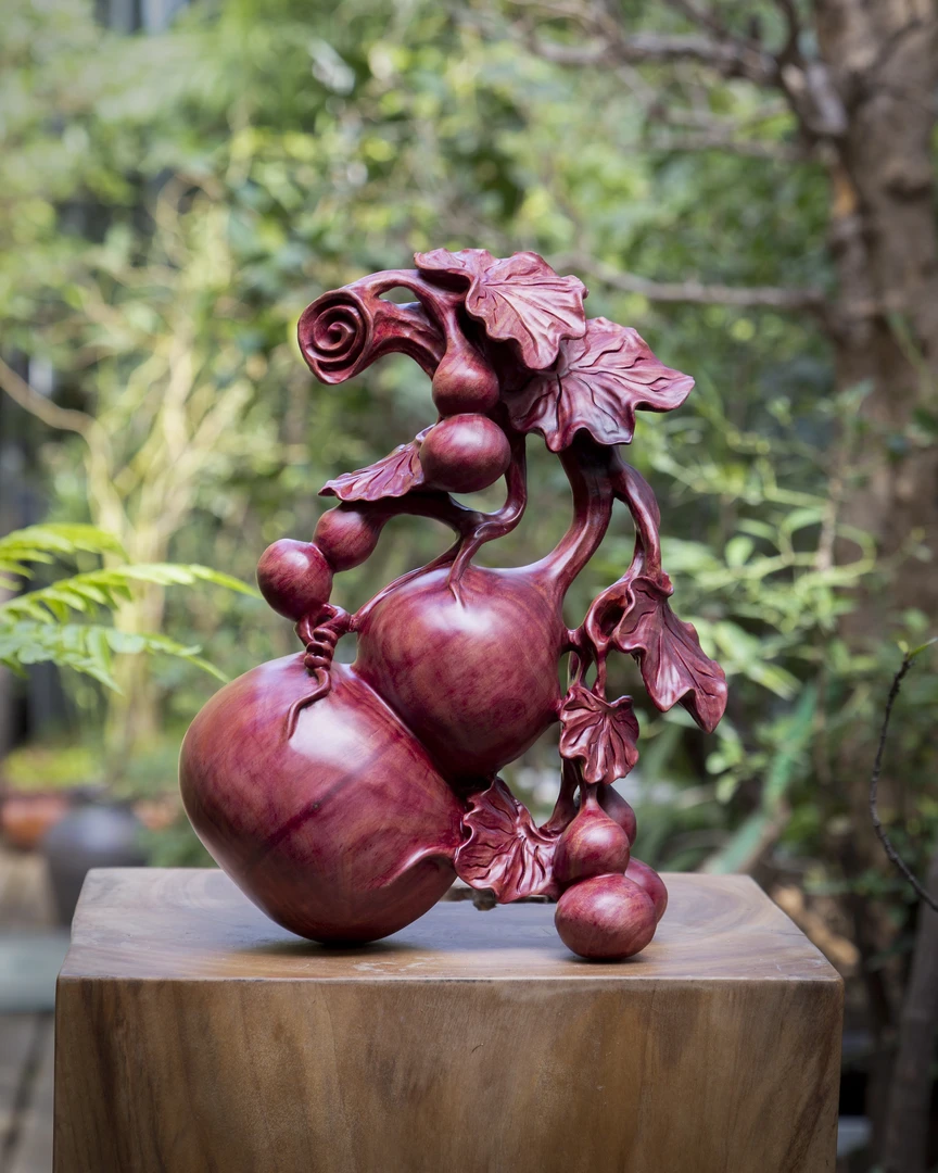 森活林（血柏葫芦）创意摆件