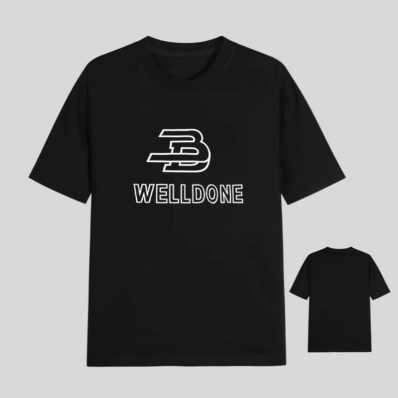 【82号链接-well立体乐高】短袖T恤男女同款宽松经典立体乐高印花