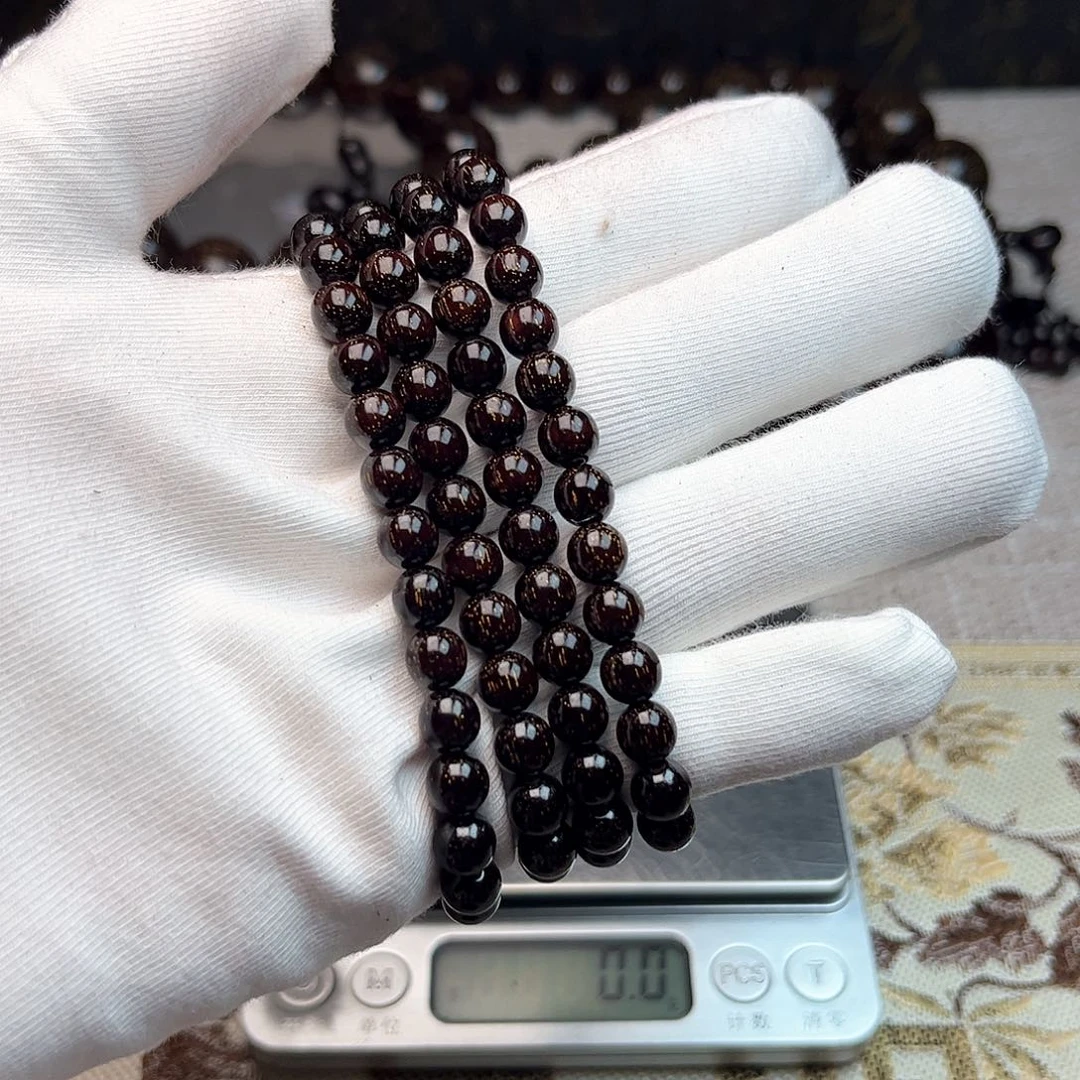 檀香紫檀（小叶紫檀）0.6 108颗 爆星