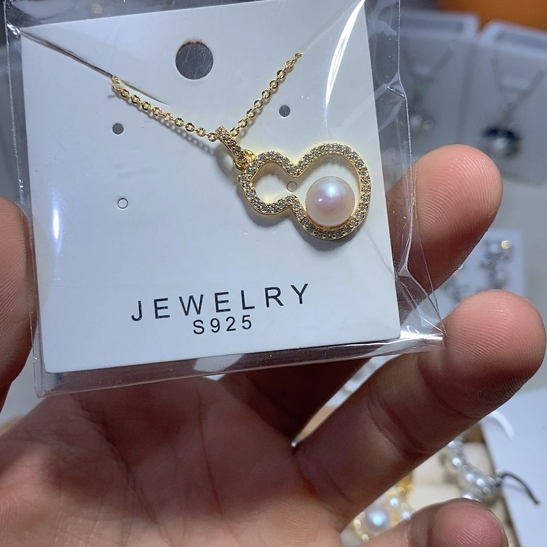 耳饰淡水珍珠银S925镶嵌