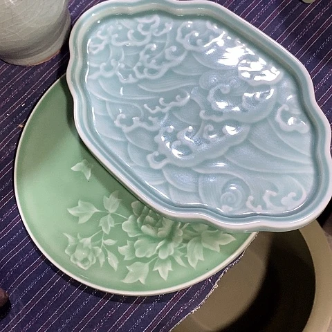 瓶木**仙龙泉青瓷龙泉青瓷