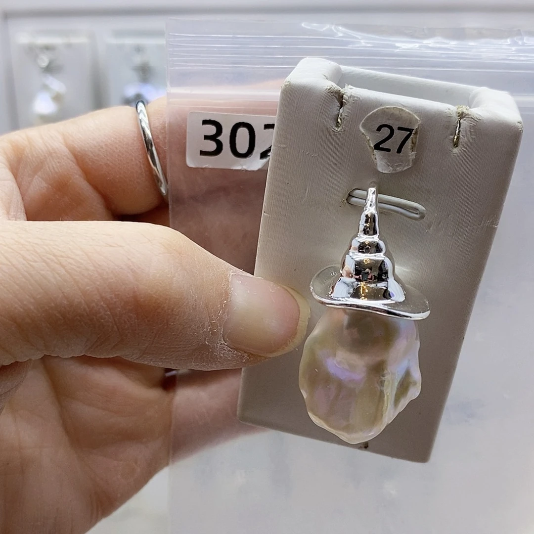 颈饰合金淡水珍珠