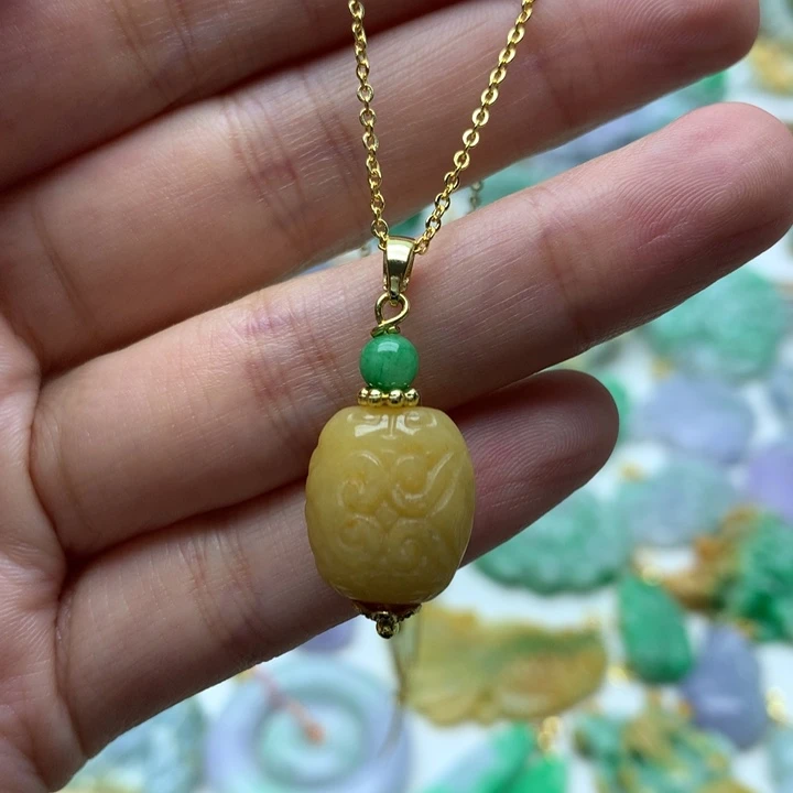 颈饰未镶嵌翡翠翡翠