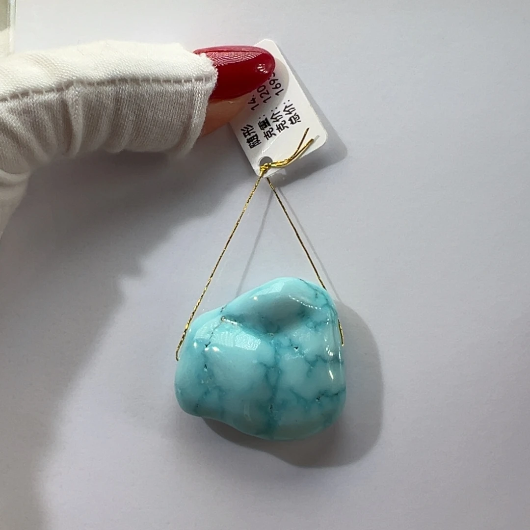 绿松石未镶嵌挂件