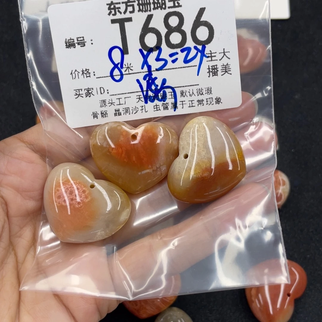 漓***草硅化珊瑚（珊瑚玉）合金颈饰