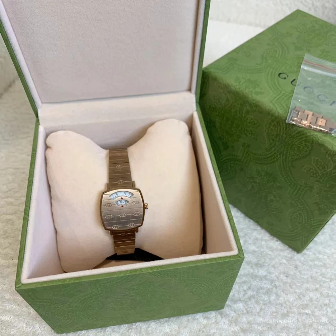 99新 GUCCI/古驰  壹臻x湘/复古石英女表27mm 48453023