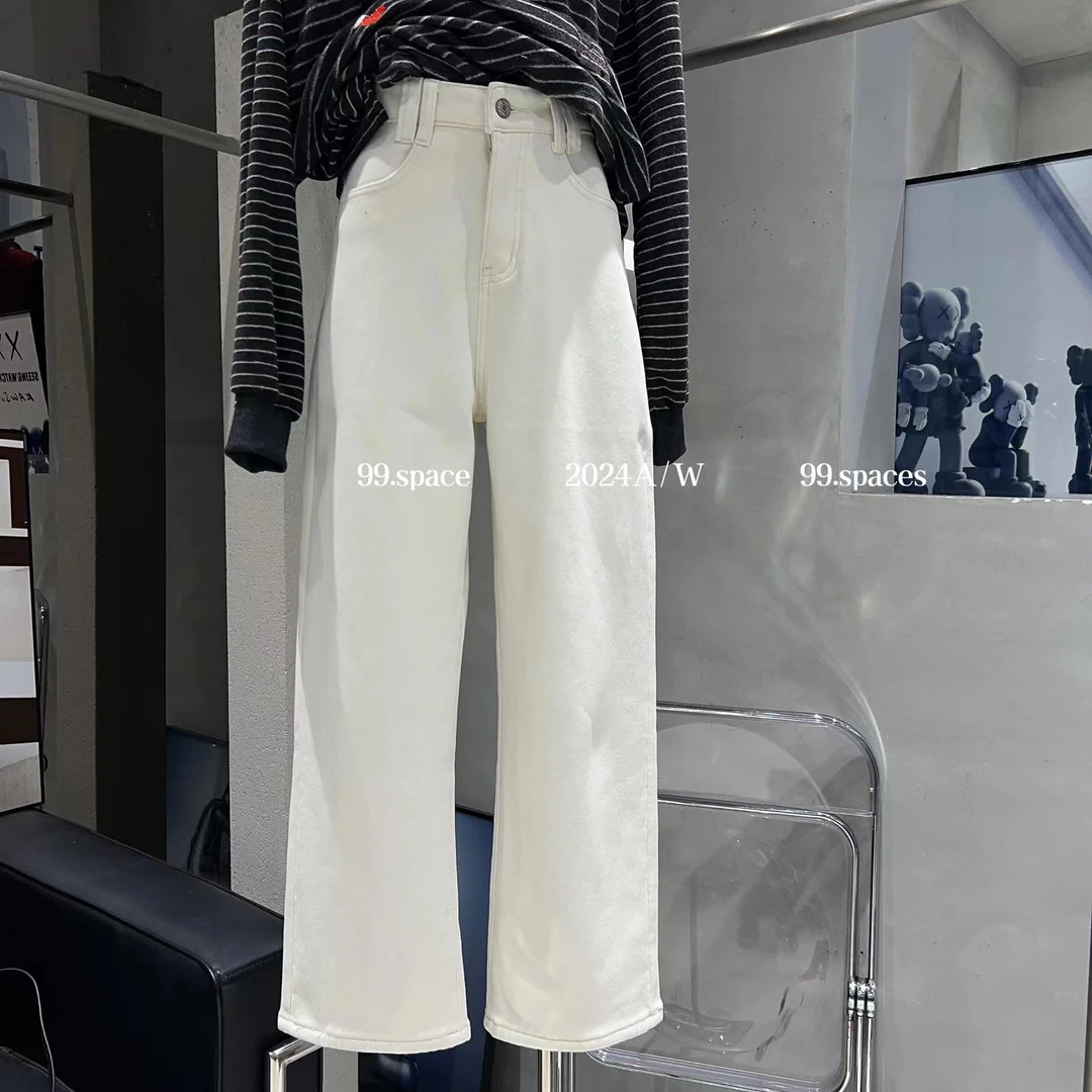 杨杨 99-新款—加绒牛仔裤2516