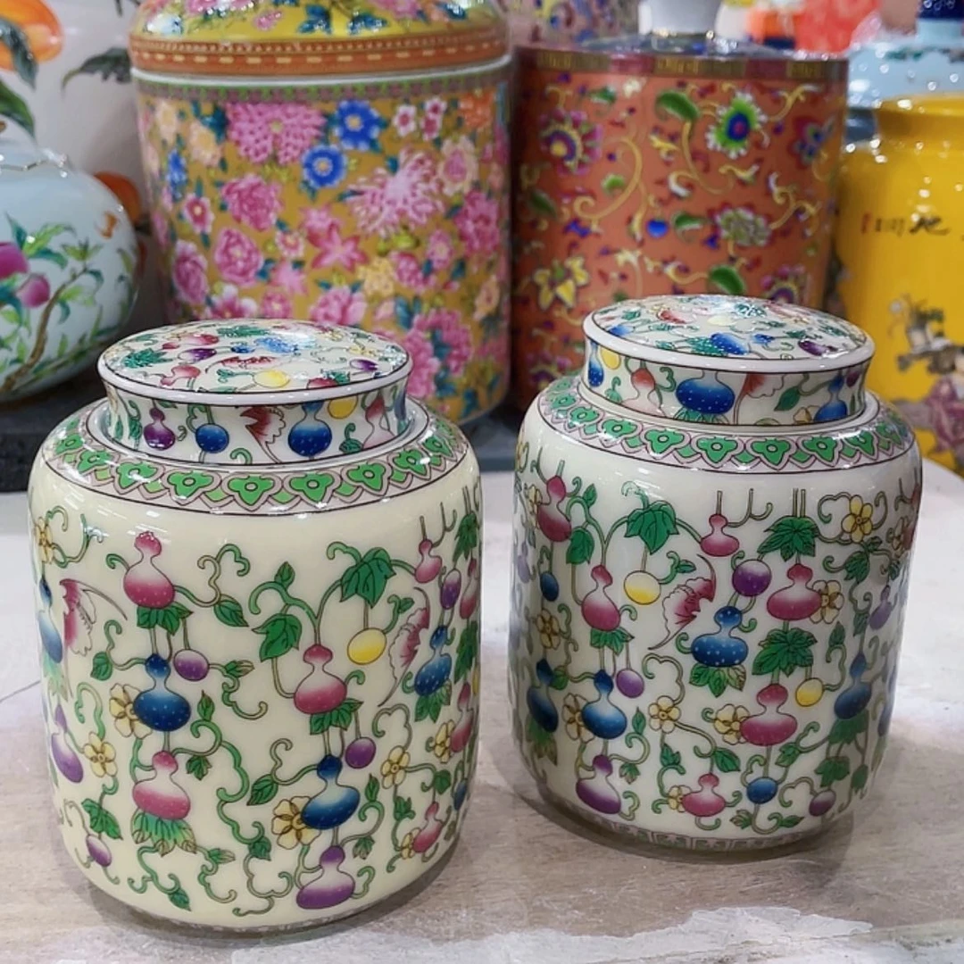 【闪购商品】罐陶瓷茶叶罐密封罐