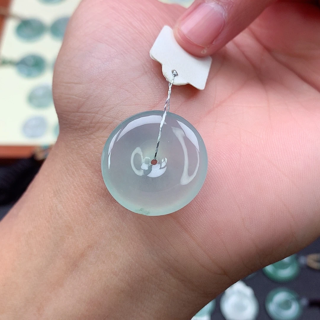 颈饰未镶嵌翡翠32 尺寸23.7-5.3