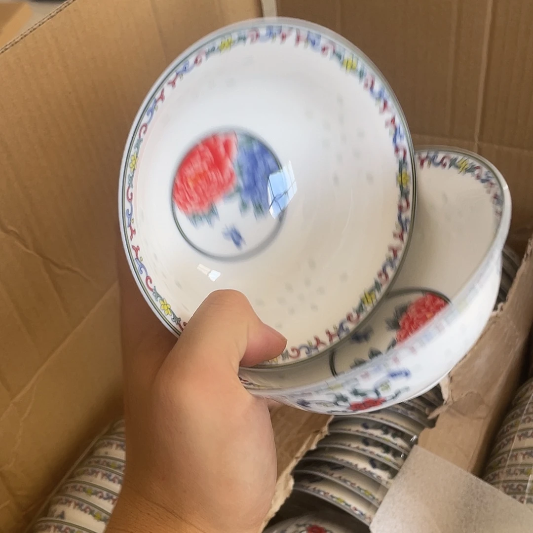 碗景德镇高温细白瓷餐具