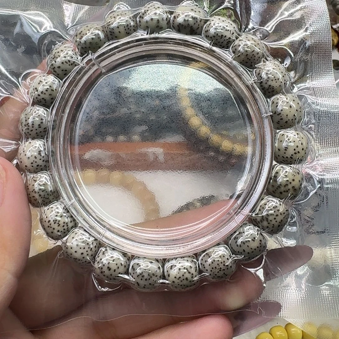 手串星月菩提4练手糯冰石玉10 9