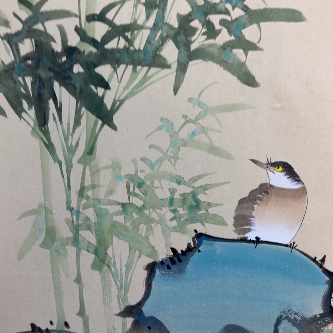 国画国画作品山水花鸟纯手绘