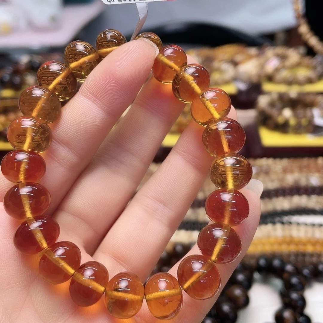 琥珀裸石未镶嵌十二10056