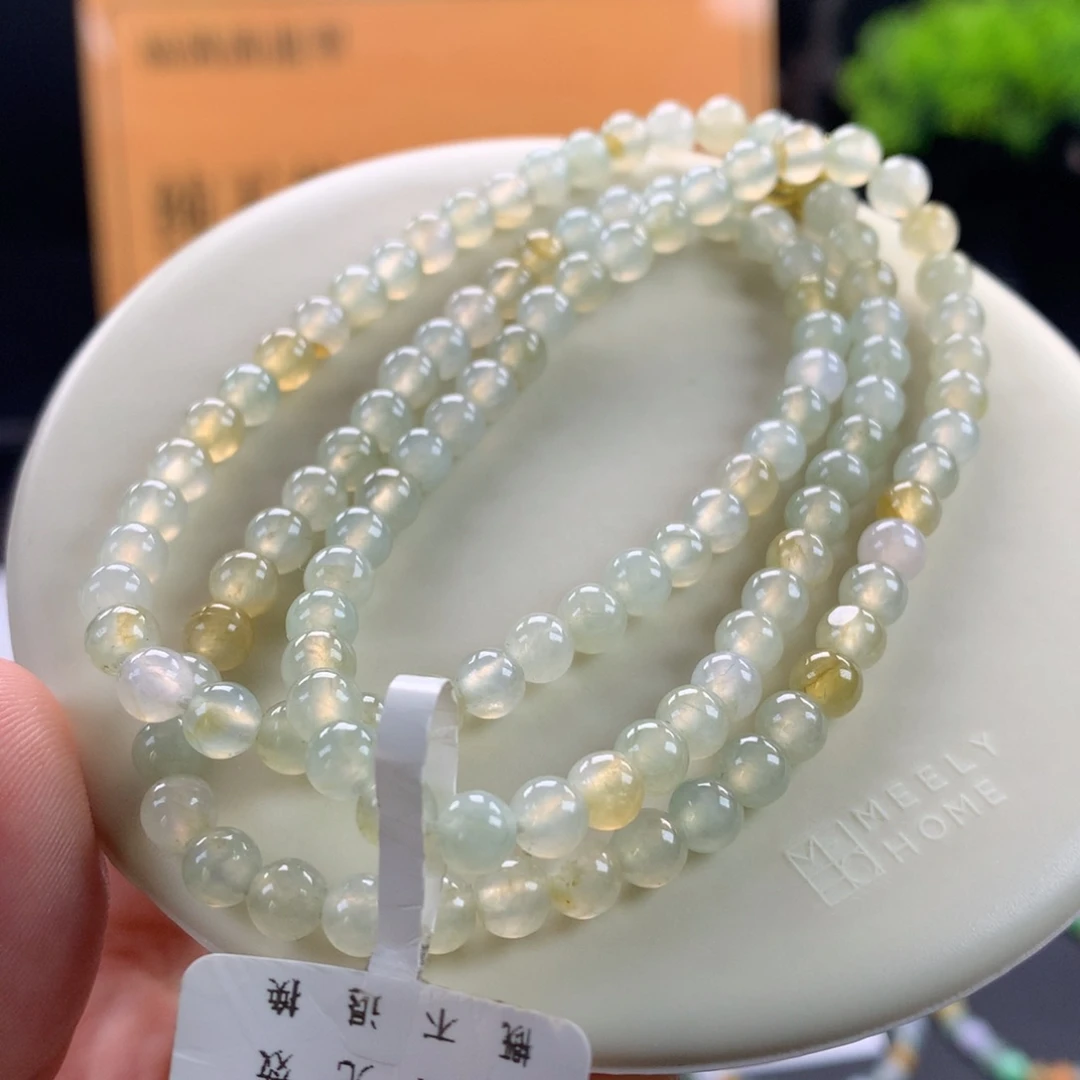 翡翠未镶嵌手链卡5