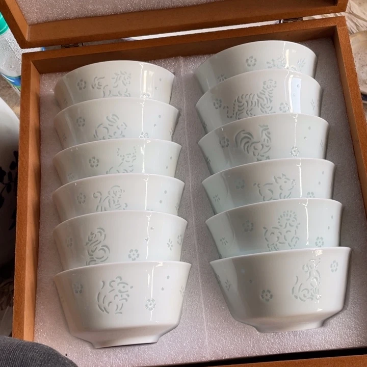 瓷碗景德镇高温细白瓷餐具