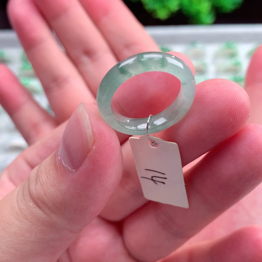 未镶嵌戒指翡翠天然