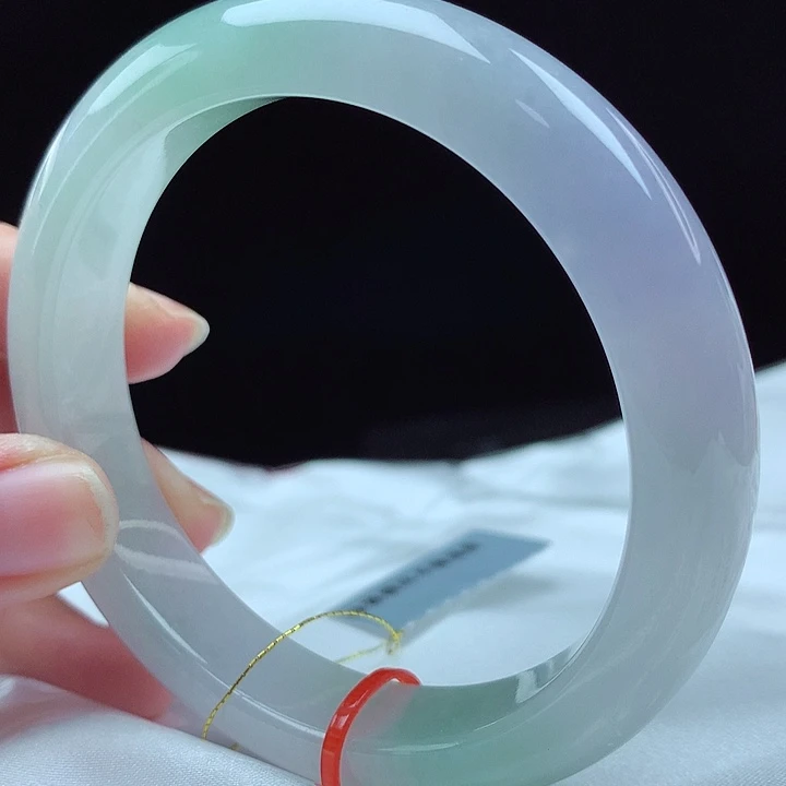 翡翠未镶嵌手镯56圈1732