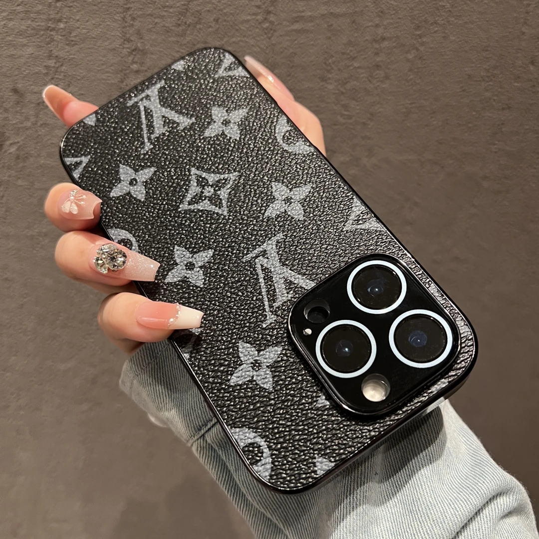 老花适用苹果16promax手机壳iPhone15潮牌14电镀13全包12高级感11