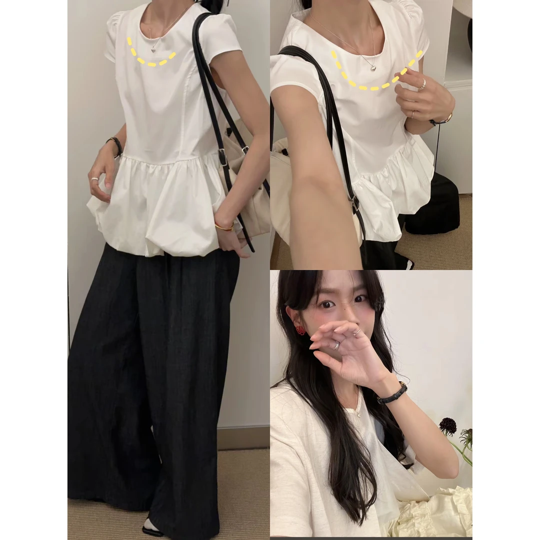 非金属项链 L-YHX948#ins博主同款小众简约拉丝爱心项链