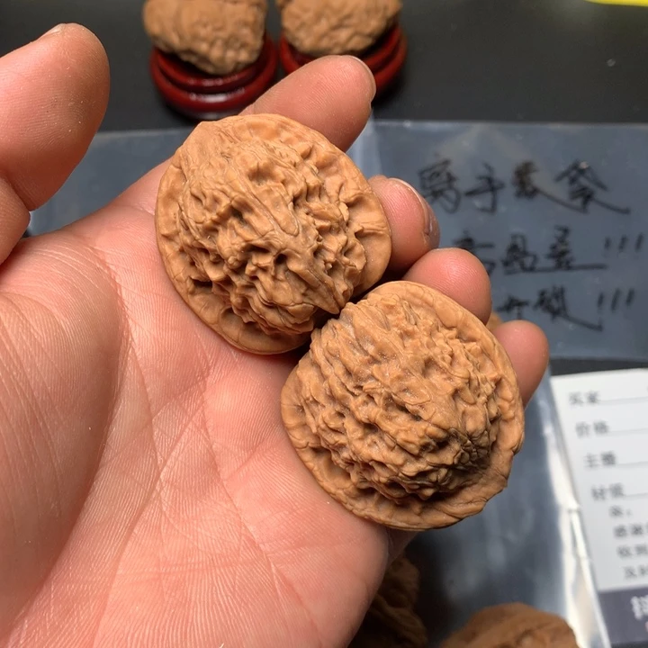 把件文玩核桃38红狮子133