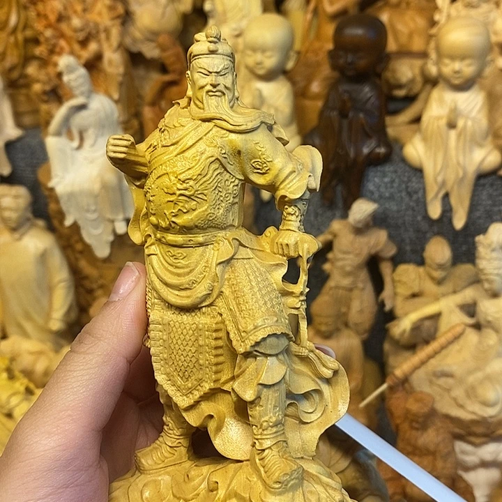 黄杨木黄杨木瑕疵关公